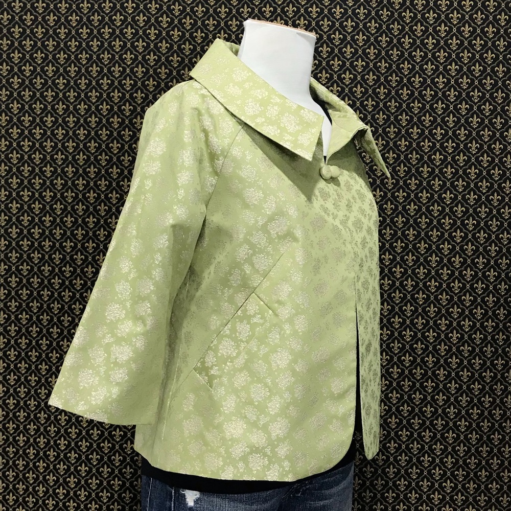 2005 Anthro Brocade Swing Jacket by Elevenses - Picture 14 of 16